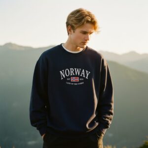 NORWAY Heritage Embroidery Sweatshirt