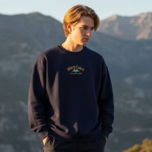 Monte Carlo Country Club Embroidered Sweatshirt