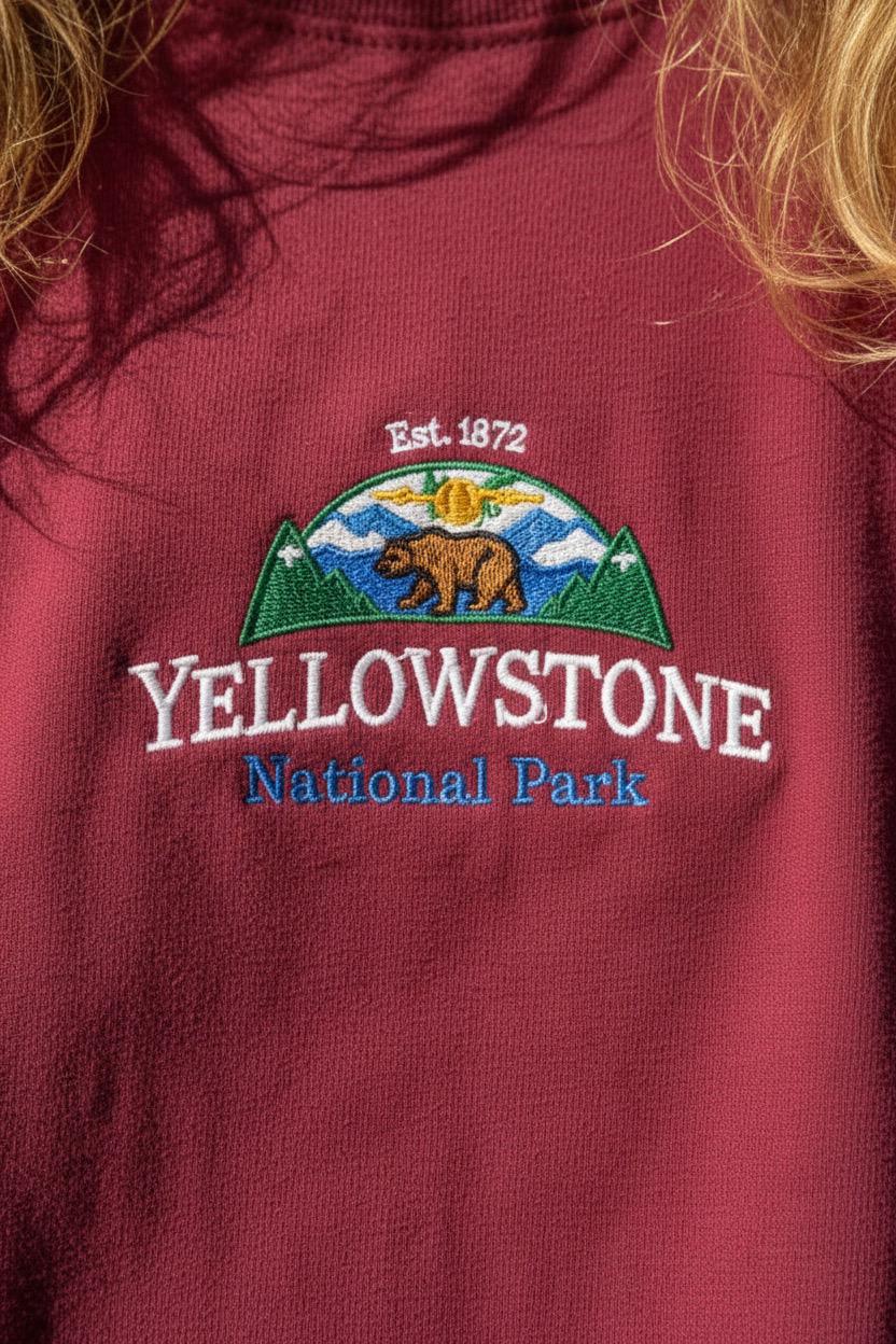 Yellowstone Heritage Embroidered Crewneck Sweatshirt - Image 3