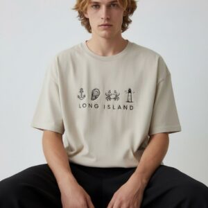 Long Island Nautical Embroidered Tshirt